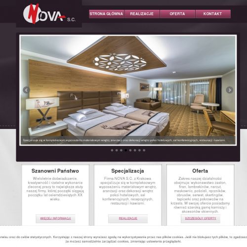 Kraków - serwety do restauracji hotelowych