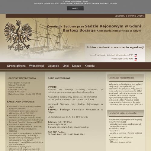 Licytacje nieruchomości - Gdynia