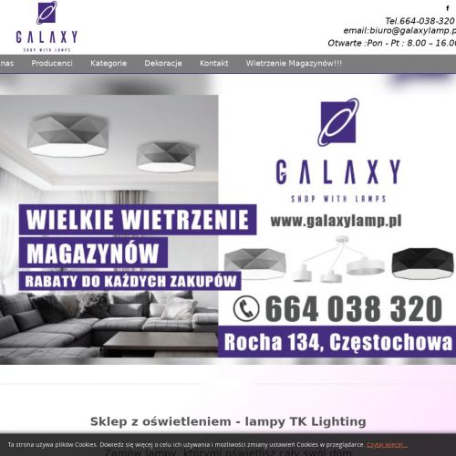 Częstochowa - klasyczna lampa wisząca tk lighting