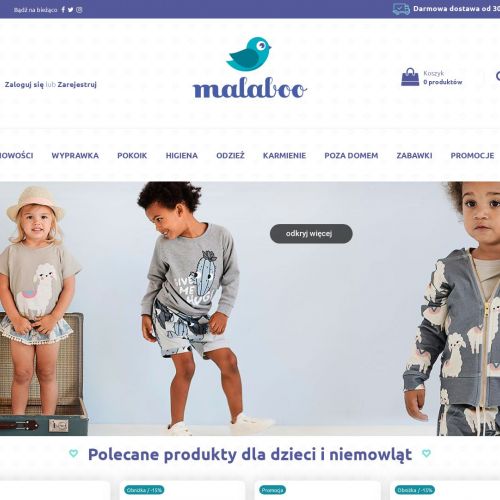 Komplet poszewek na pościel dla niemowląt