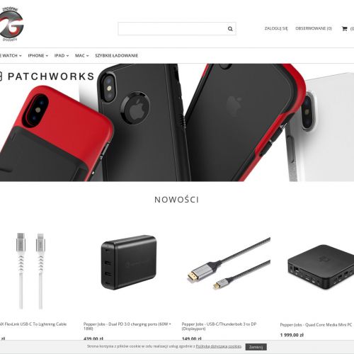 Szybkie ładowanie dedykowane iphone