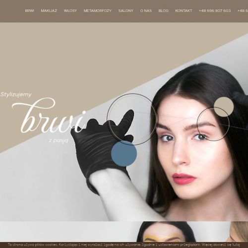 Łomianki - odtłuszczanie brwi