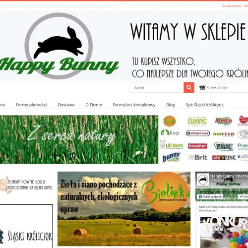 Sklep internetowy z akcesoriami dla królika