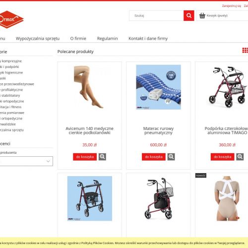 Orteza odwodząca biodra