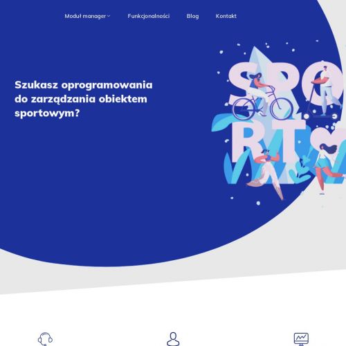 Oprogramowanie dla obiektów sportowych