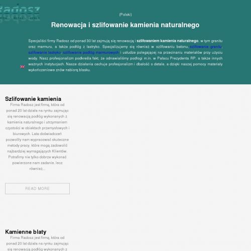 Warszawa - polerowanie kamienia na mokro