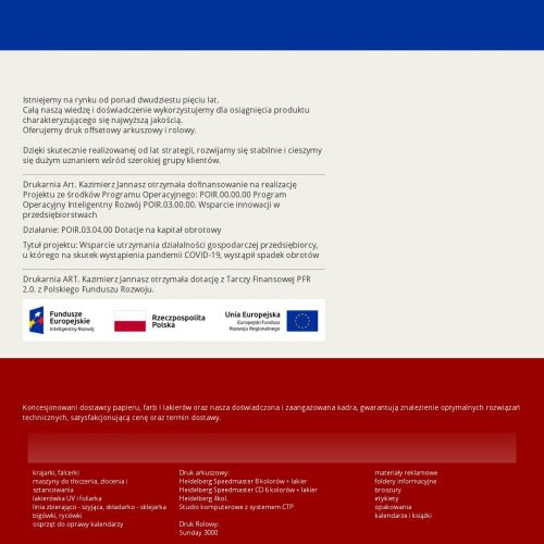 Drukowanie plakatów w Warszawie