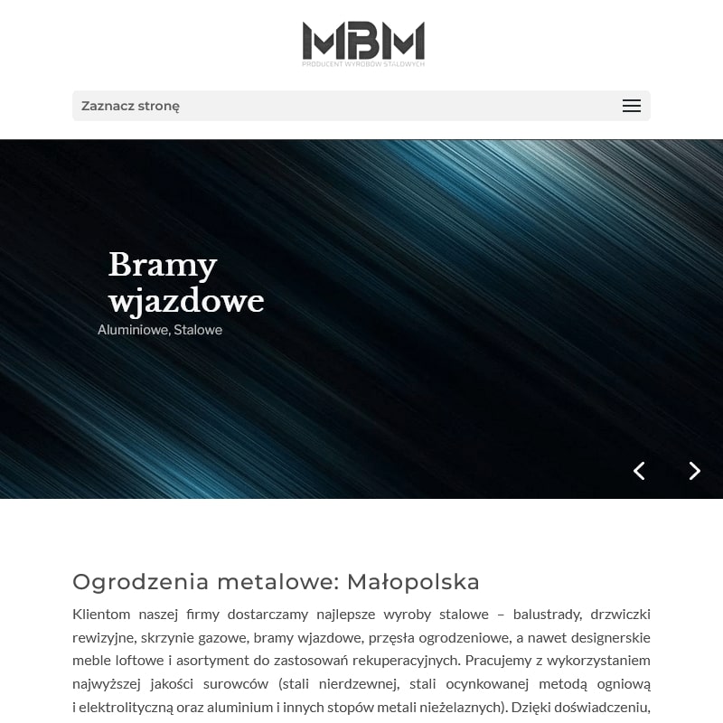 Bramy wjazdowe podkarpackie w Krakowie