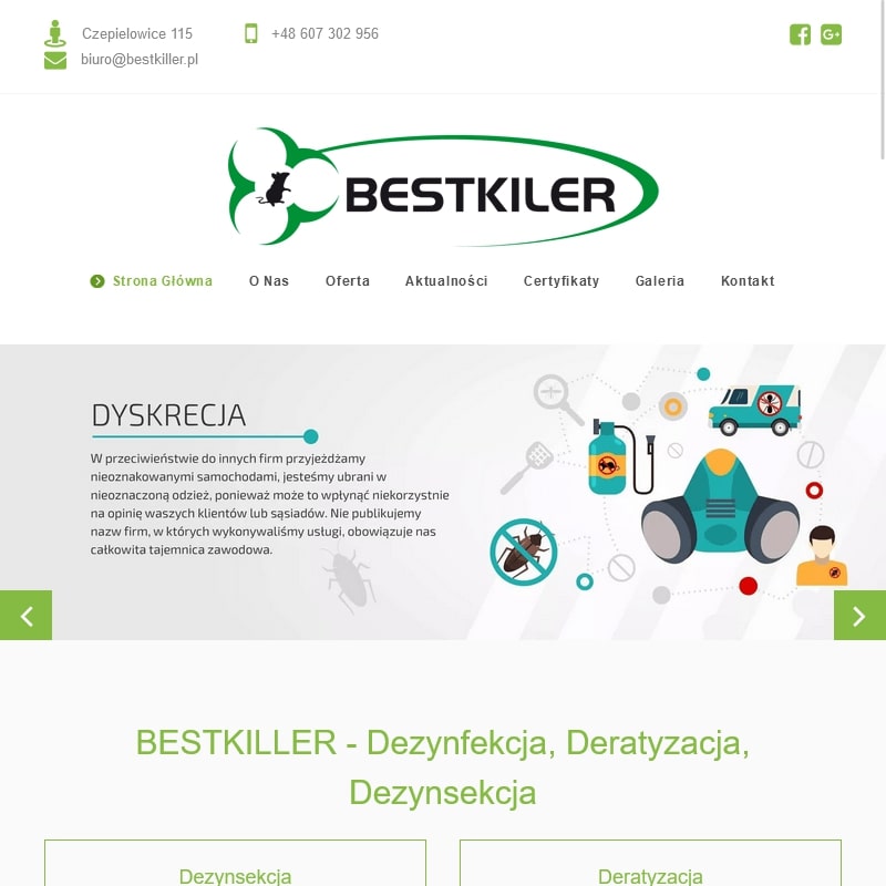 Dezynfekcja - Rybnik