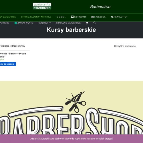Kraków - barber kursy