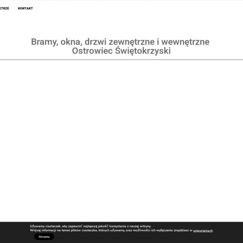 Kunów - bramy
