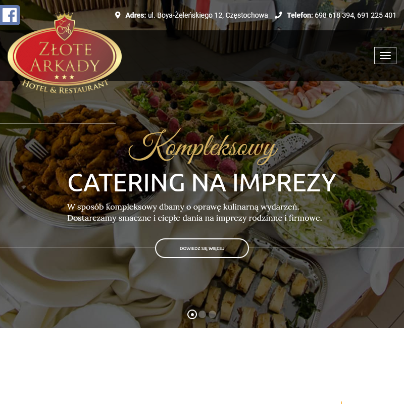 Catering na przyjęcie w Kłobucku