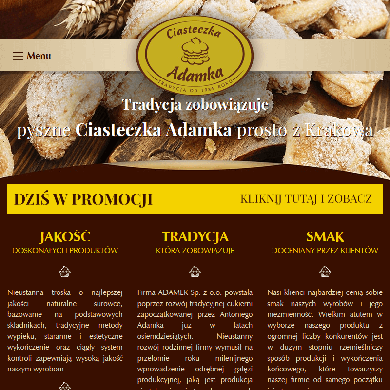 Kraków - producent ciastek kruchych