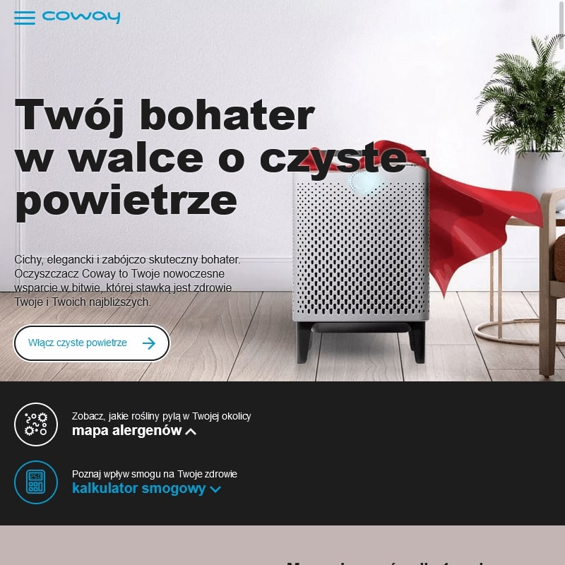 Oczyszczacz coway classic