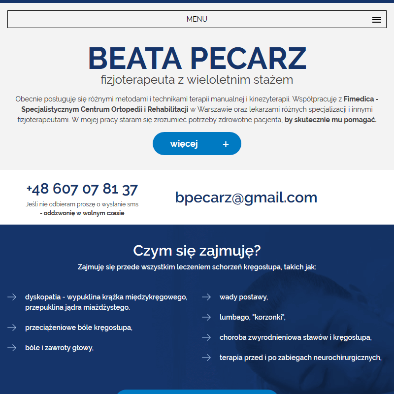 Kinezyterapia Warszawa