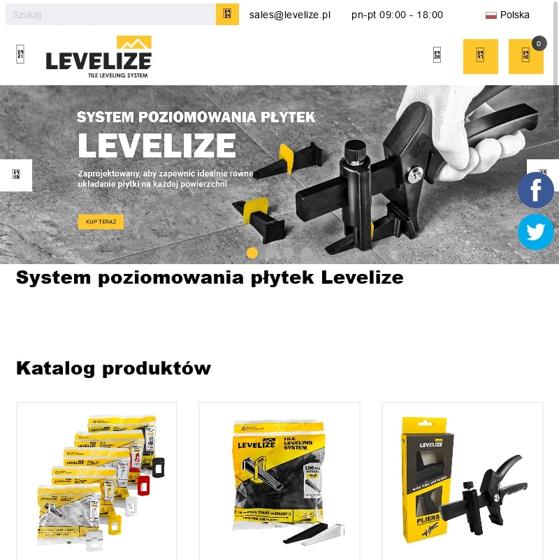 System do poziomowania kafelek