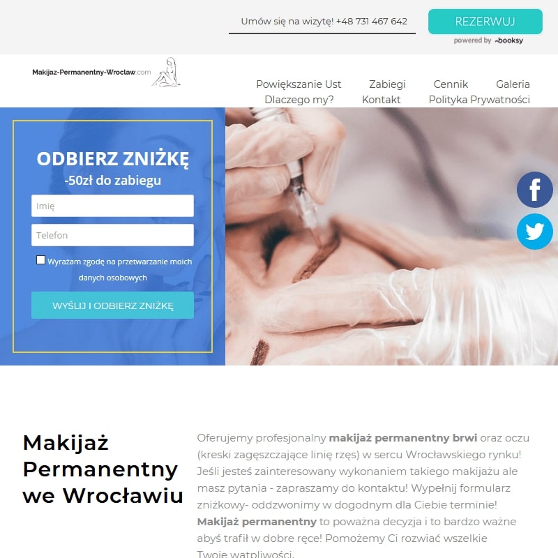 Makijaż permanentny oczu - Wrocław