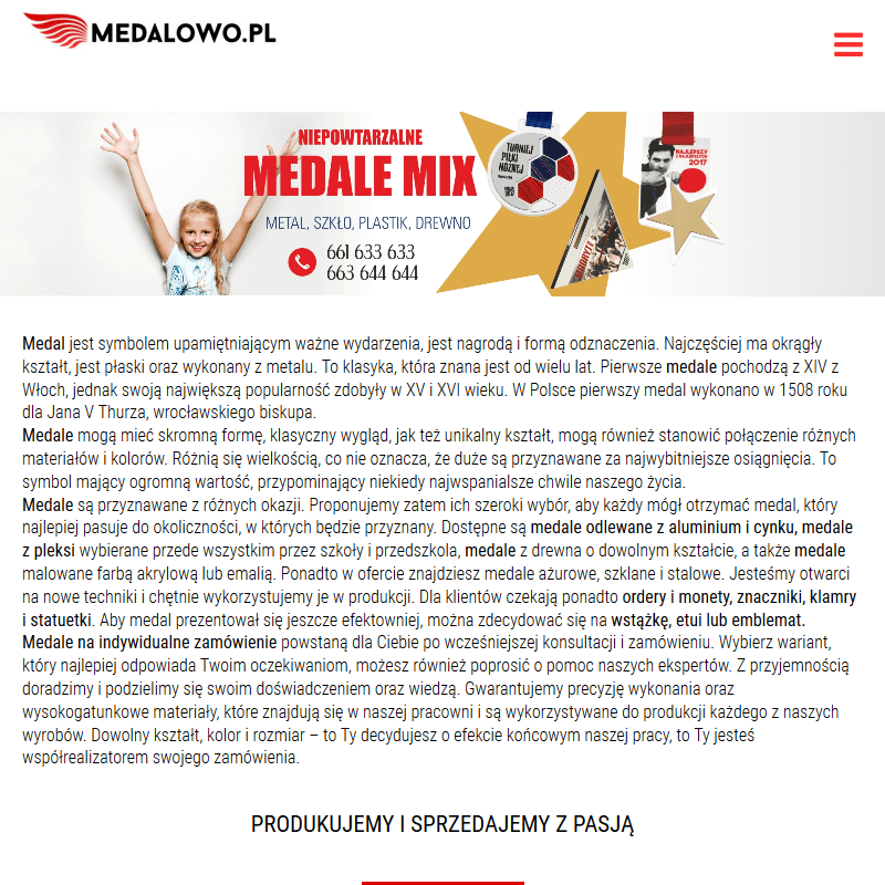 Producent medali odlewanych