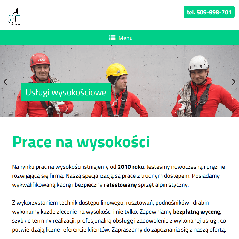 Mycie okien na wysokości w Krakowie