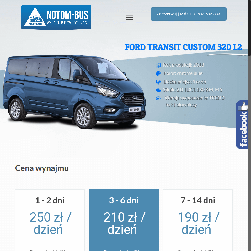 Wschowa - bus 9 osobowy