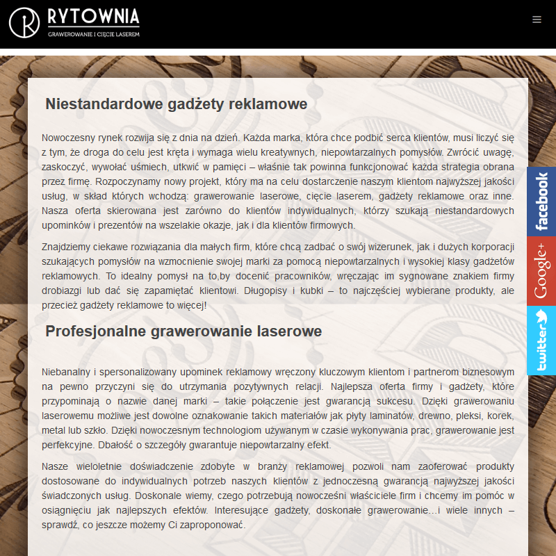 Grawerowanie na szkle - Chorzów