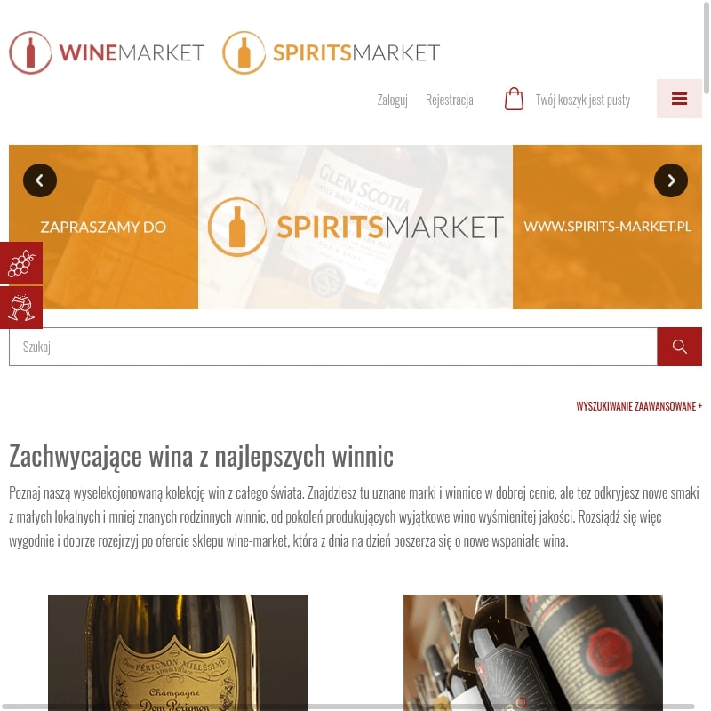 Warszawa - wino chardonnay białe półsłodkie