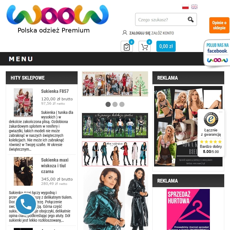 Toruń - hurtownia odzieży dropshipping